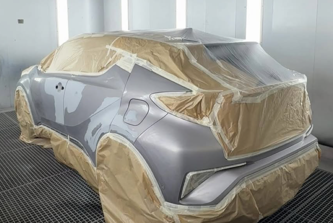 Bâchage avant peinture